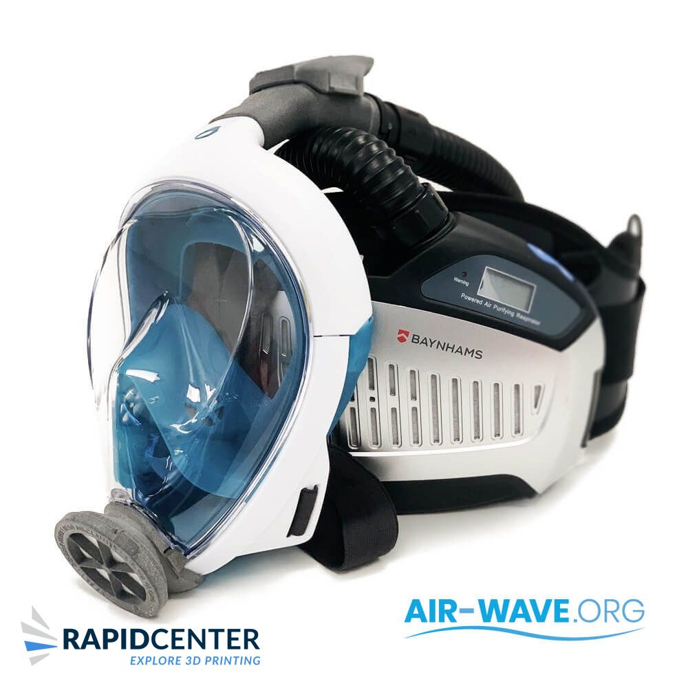 Air-Wave.org protector voor gebruik door Intensive Care personeel